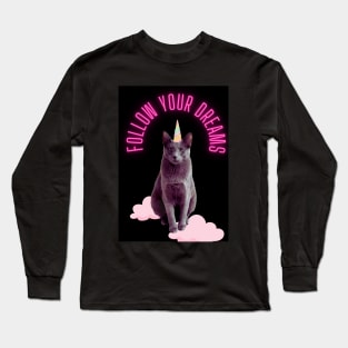 Nero the cat Long Sleeve T-Shirt